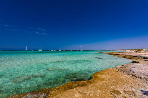 Playa de Es Trenc, en la isla de Mallorca.