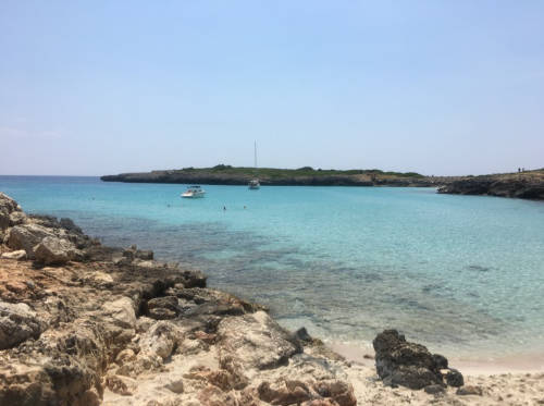 Vista de Cala Varques, en Manacor, Mallorca.